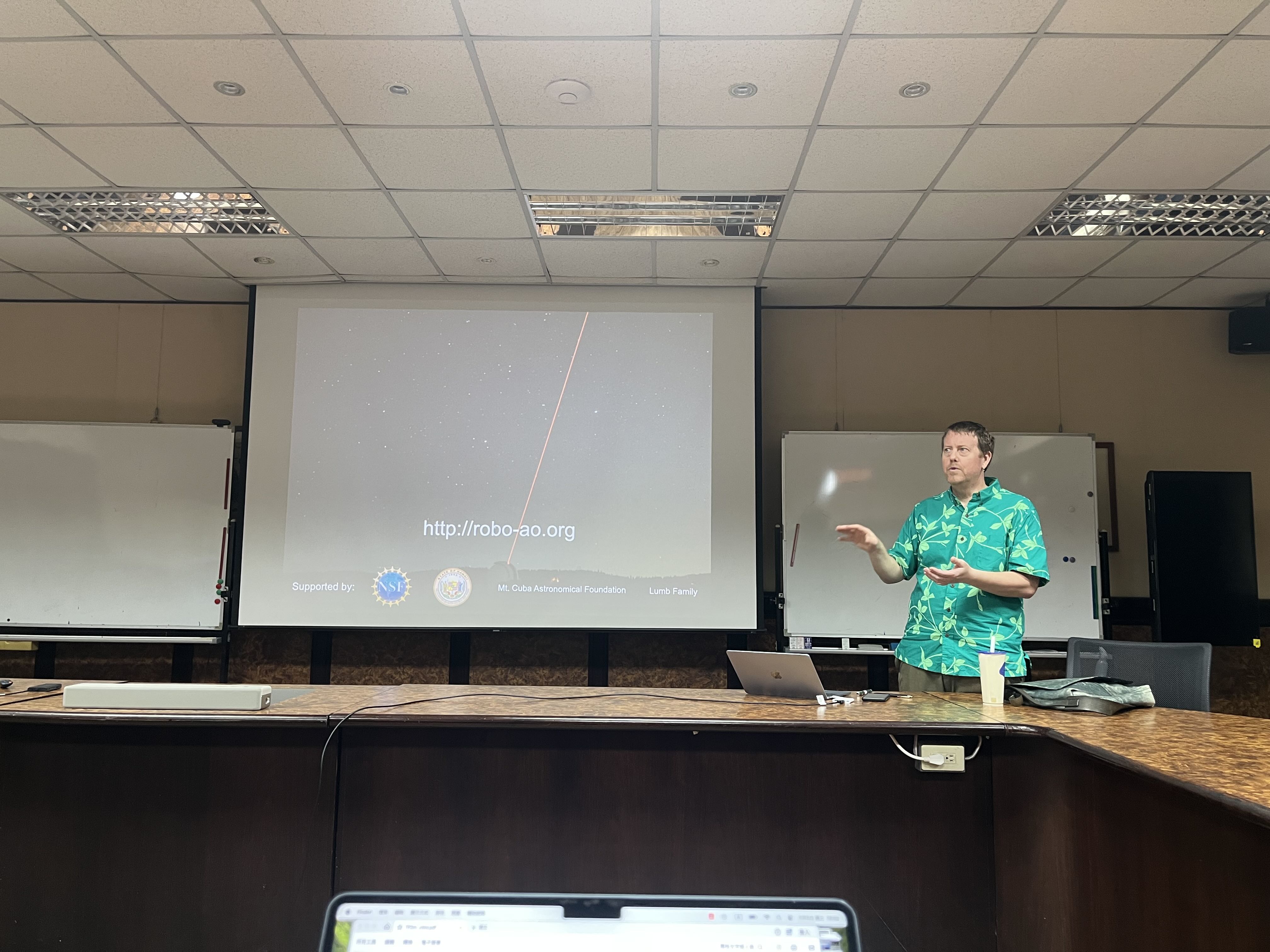 NCU Visit and Special Talk